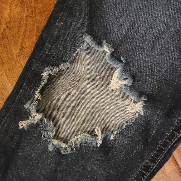 Free People Busted Knee Skinny Jeans Size 28 - Picture 6 of 7
